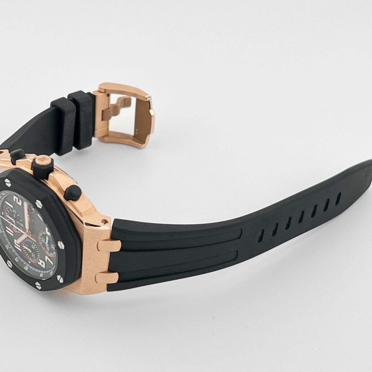 Audemars Piguet Royal Oak Offshore Chronograph Rose Gold Black Dial Replica