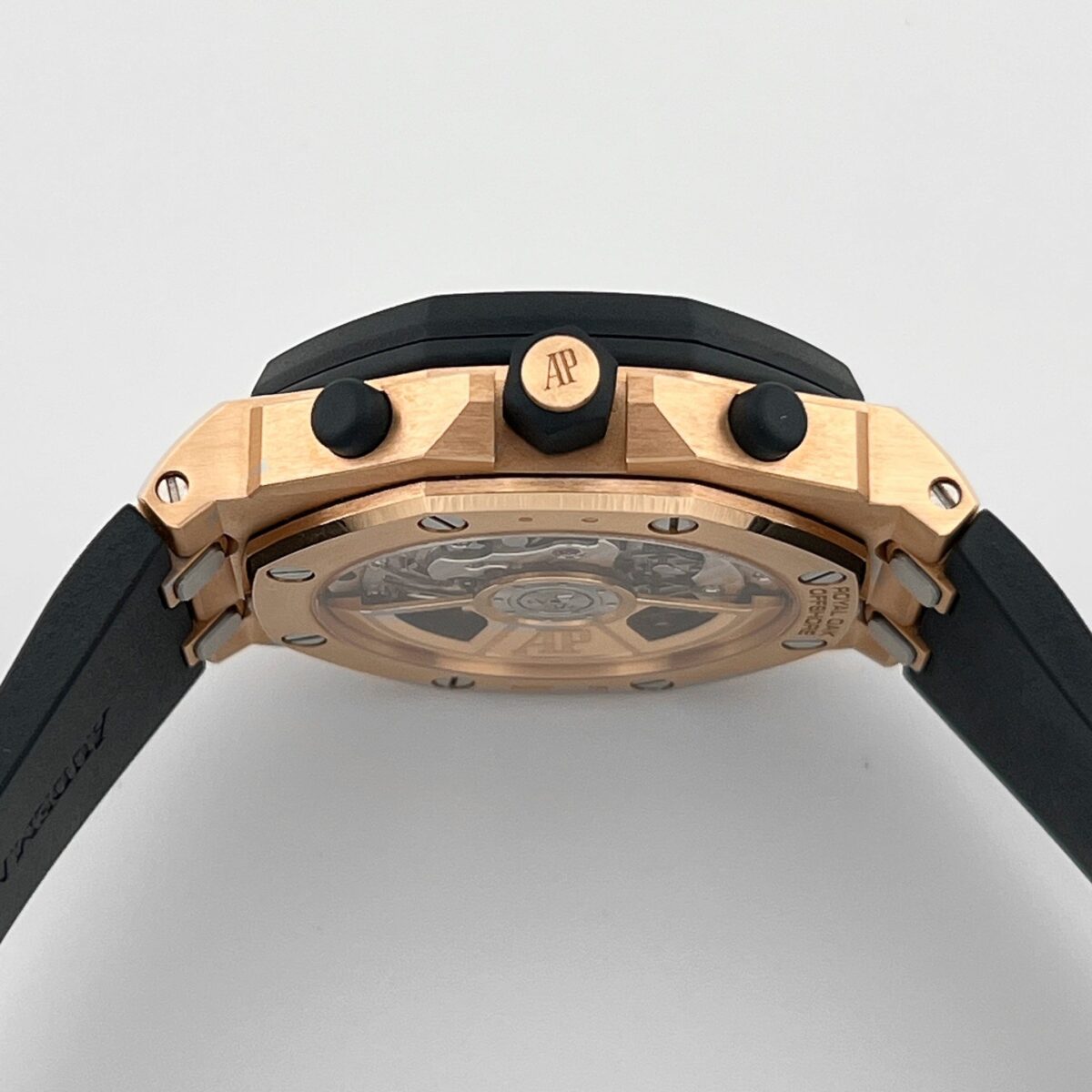 Audemars Piguet Royal Oak Offshore Chronograph Rose Gold Black Dial Replica