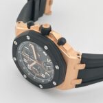 Audemars Piguet Royal Oak Offshore Chronograph Rose Gold Black Dial Replica