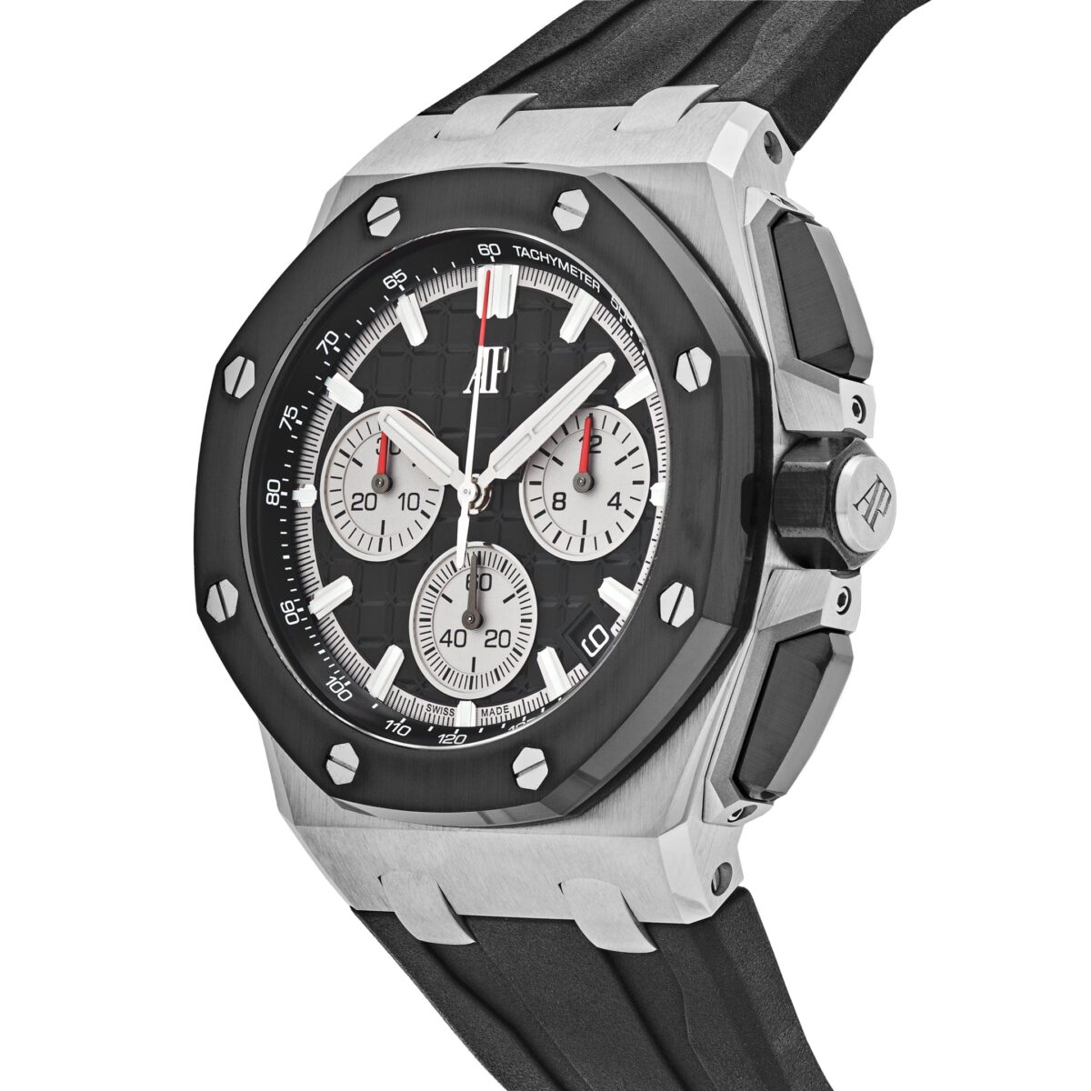 Audemars Piguet Royal Oak Offshore Chronograph Stainless Steel Black Dial Replica
