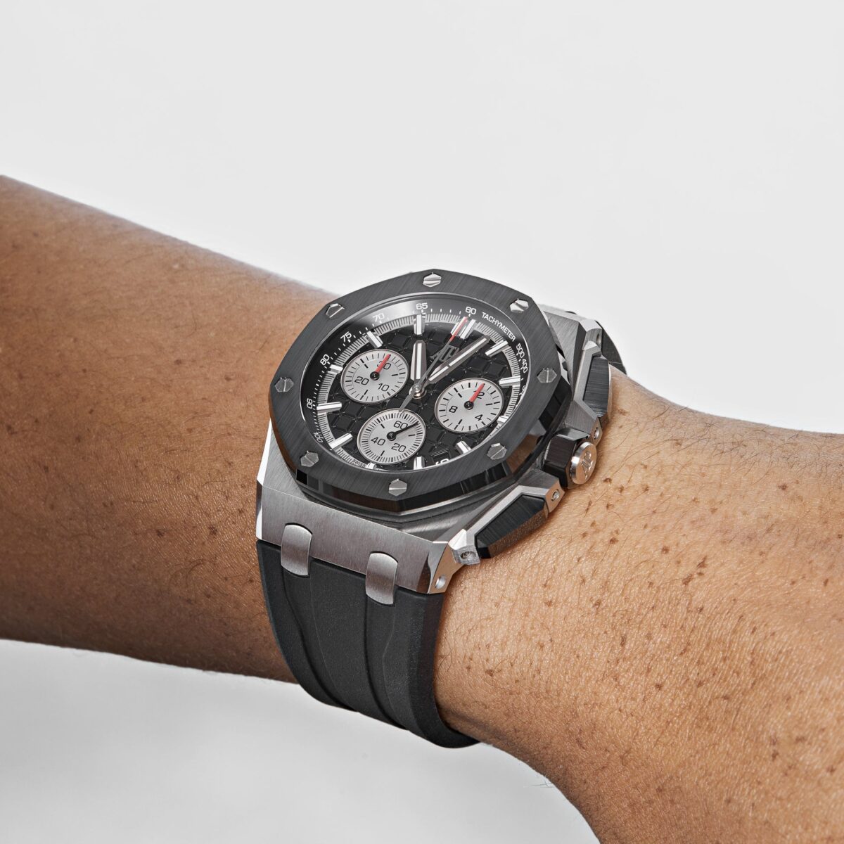 Audemars Piguet Royal Oak Offshore Chronograph Stainless Steel Black Dial Replica
