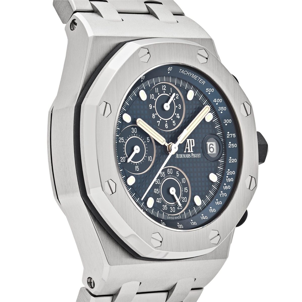 Audemars Piguet Royal Oak Offshore Chronograph Stainless Steel Blue Dial Replica