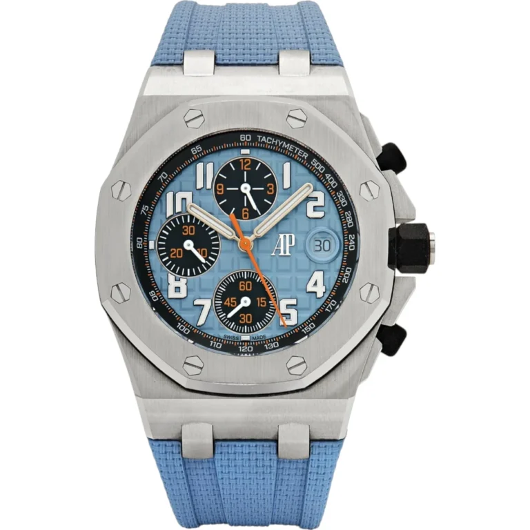 Audemars Piguet Royal Oak Offshore Chronograph Stainless Steel Blue Dial Replica