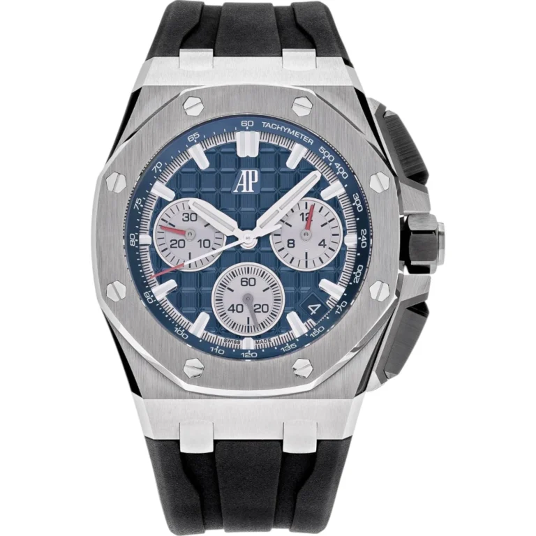 Audemars Piguet Royal Oak Offshore Chronograph Titanium Blue Dial Replica