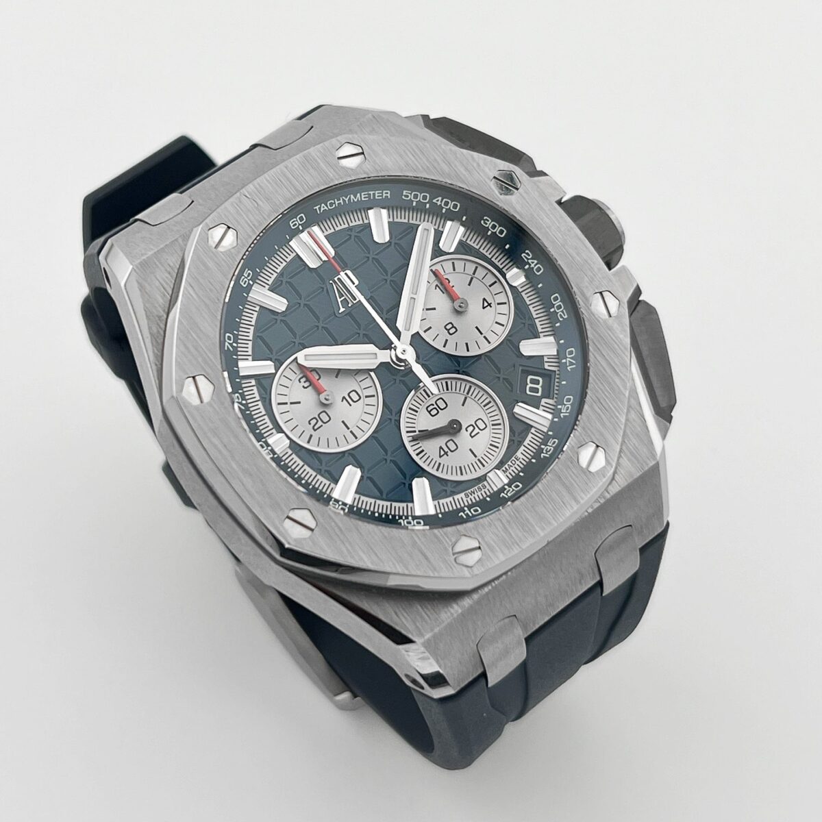Audemars Piguet Royal Oak Offshore Chronograph Titanium Blue Dial Replica