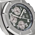 Audemars Piguet Royal Oak Offshore Chronograph Titanium Green Dial Replica