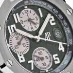Audemars Piguet Royal Oak Offshore Chronograph Titanium Green Dial Replica