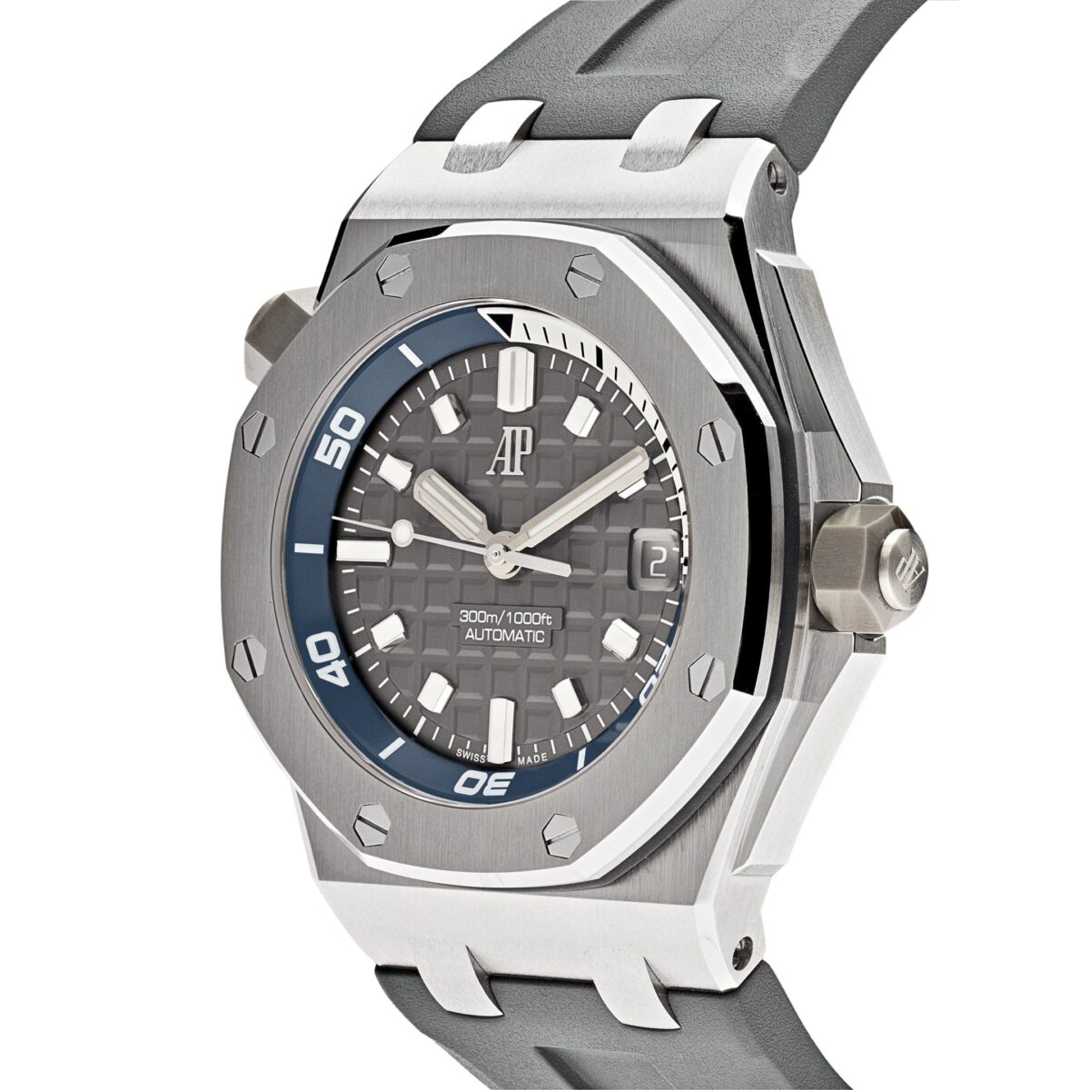 Audemars Piguet Royal Oak Offshore Diver Stainless Steel Grey Dial Replica