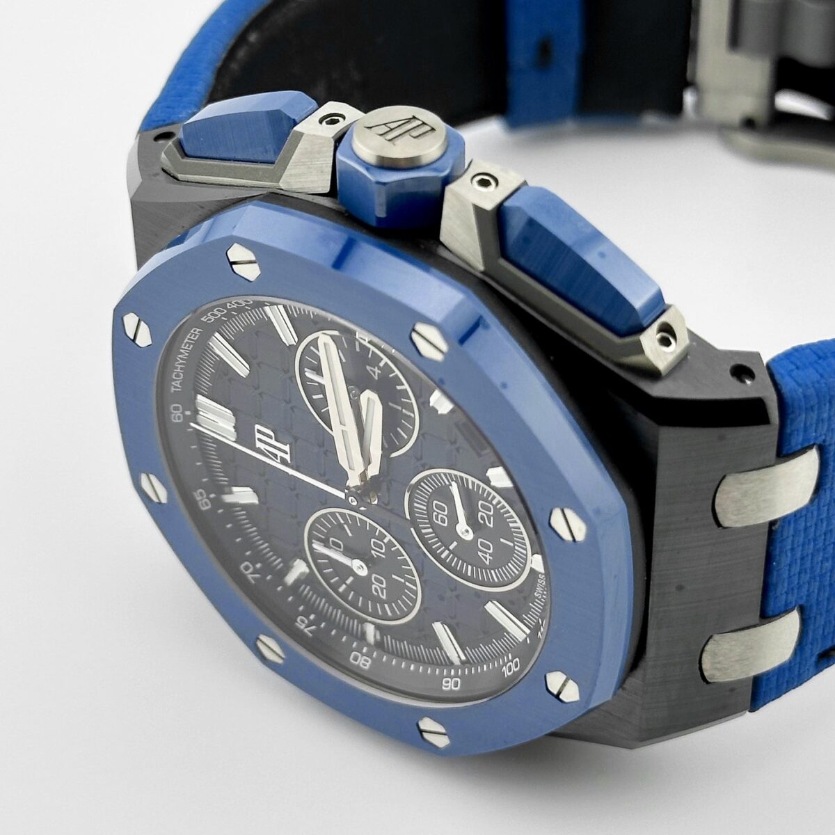 Audemars Piguet Royal Oak Offshore Selfwinding Chronograph Black/Blue Ceramic Replica