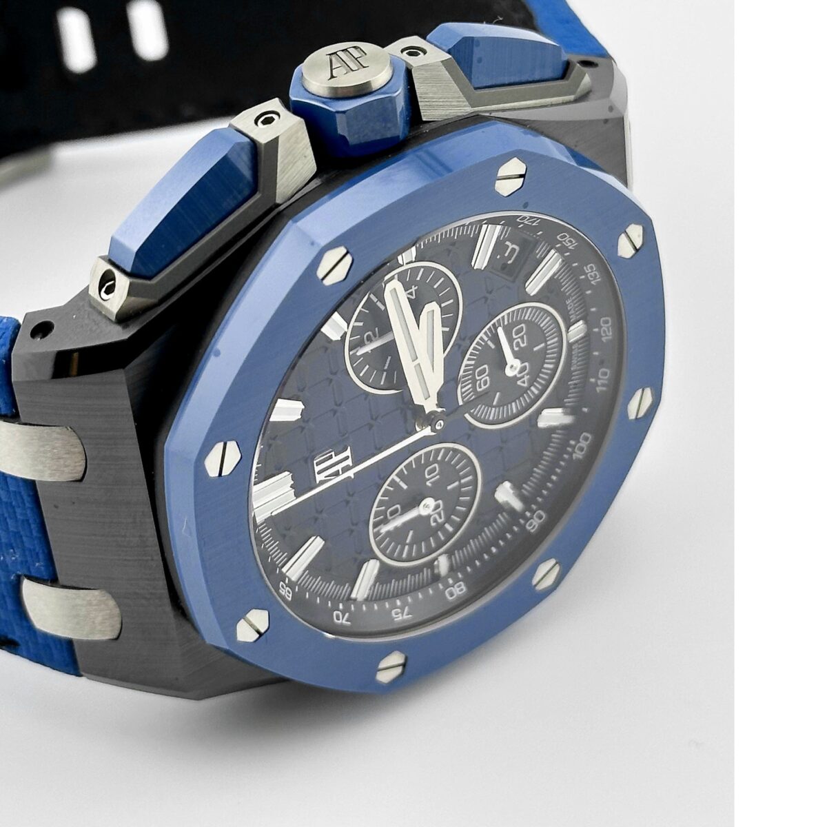Audemars Piguet Royal Oak Offshore Selfwinding Chronograph Black/Blue Ceramic Replica