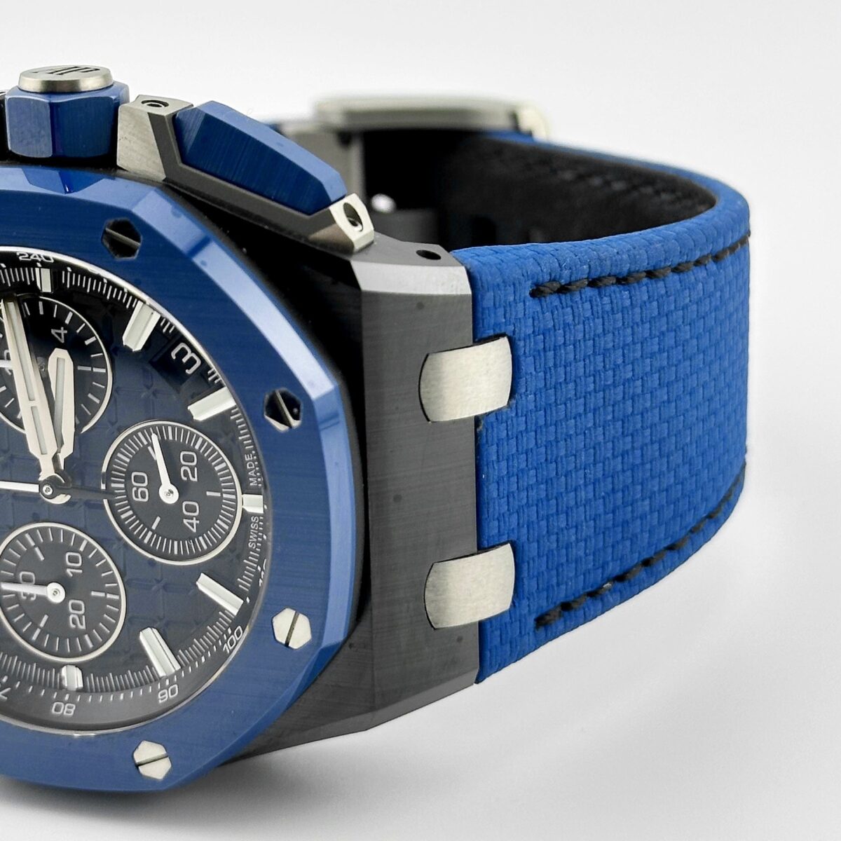 Audemars Piguet Royal Oak Offshore Selfwinding Chronograph Black/Blue Ceramic Replica