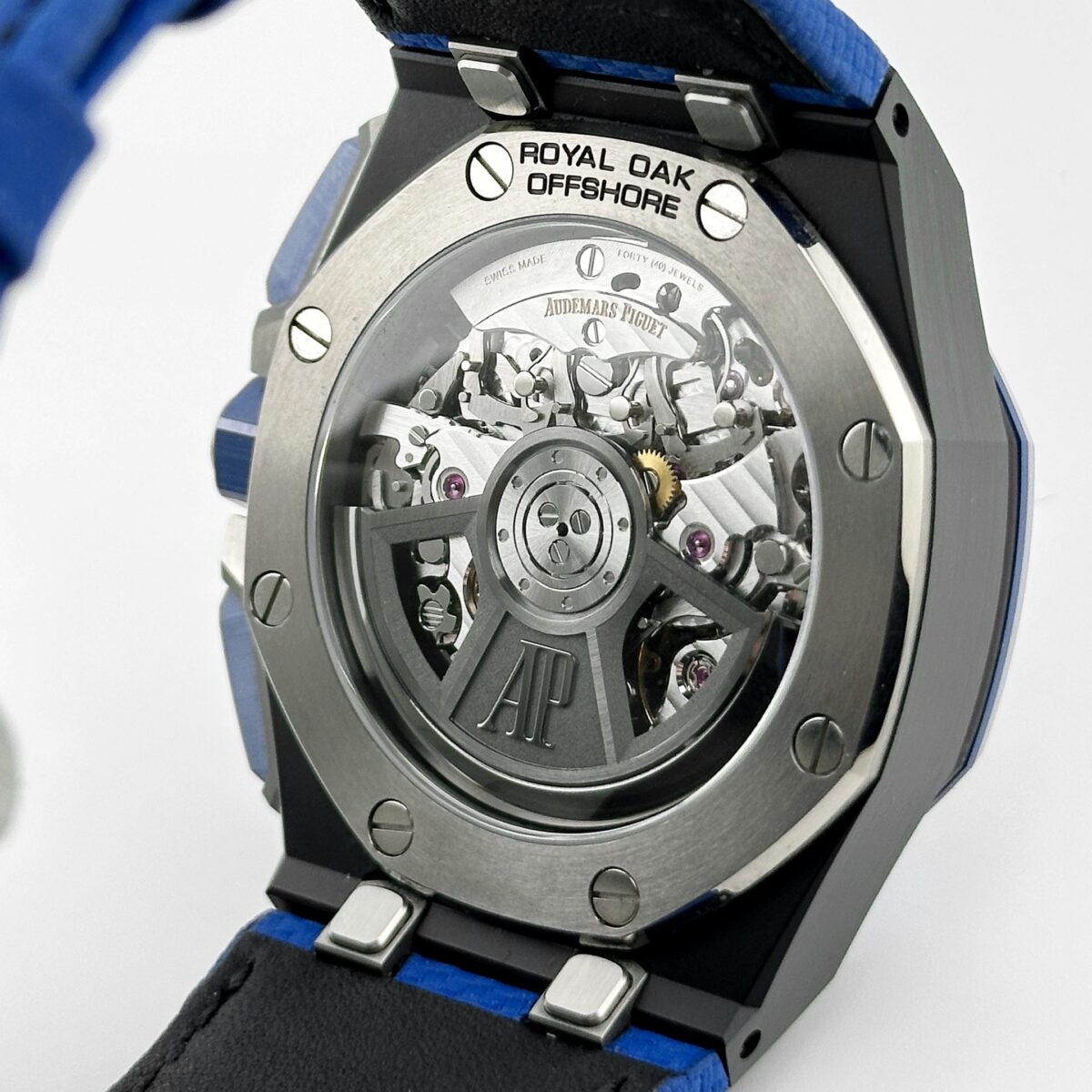 Audemars Piguet Royal Oak Offshore Selfwinding Chronograph Black/Blue Ceramic Replica