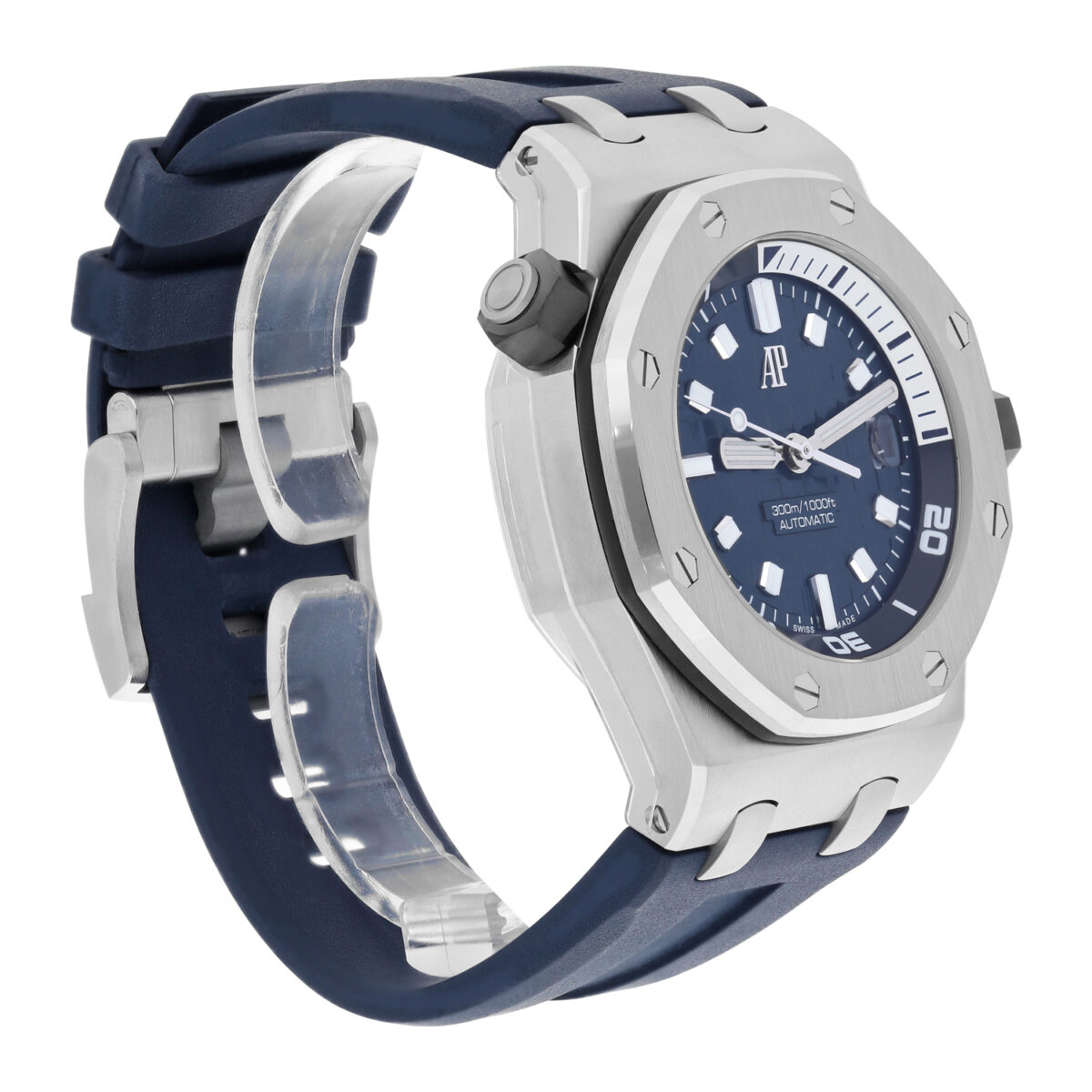 Audemars Piguet Royal Oak Offshore Selfwinding Chronograph Stainless Steel 42mm Blue Dial Replica