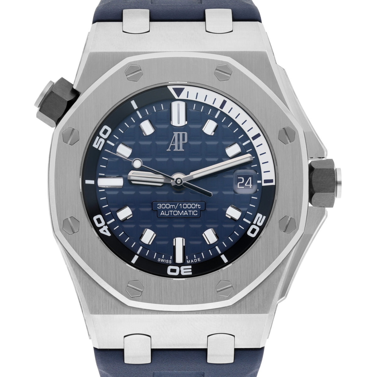 Audemars Piguet Royal Oak Offshore Selfwinding Chronograph Stainless Steel 42mm Blue Dial Replica