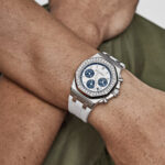 Audemars Piguet Royal Oak Offshore Stainless Steel Silver Dial Diamond Bezel Replica