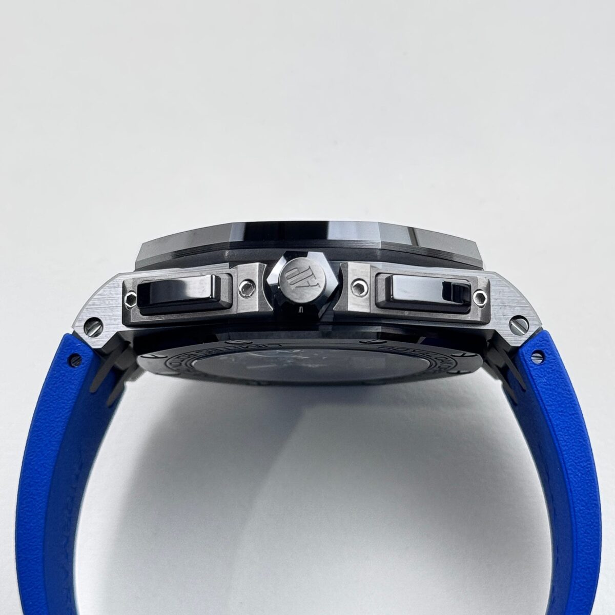 Audemars Piguet Royal Oak Offshore Tourbillon Chronograph Black Ceramic Open worked Dial Replica