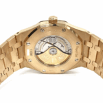 Audemars Piguet Royal Oak Rose Gold Watch Black Dial Replica