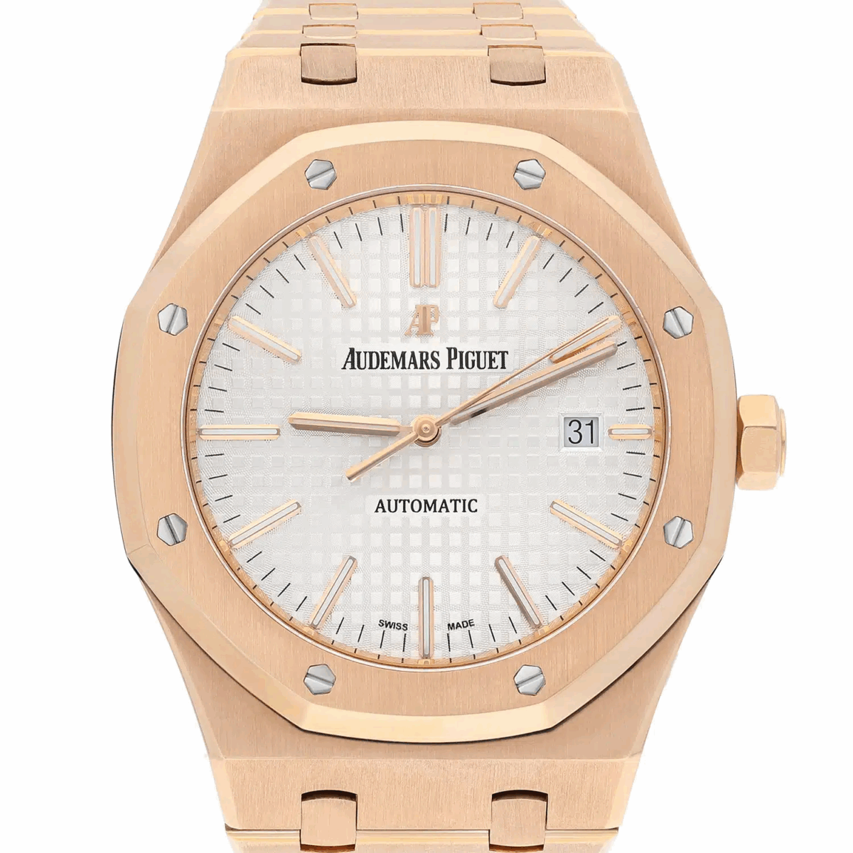 Audemars Piguet Royal Oak 41mm Selfwinding Auto Rose Gold Men Watch Replica