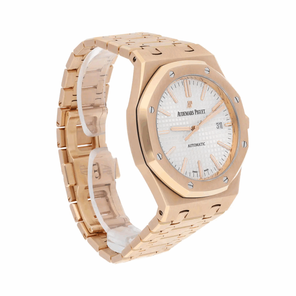 Audemars Piguet Royal Oak 41mm Selfwinding Auto Rose Gold Men Watch Replica