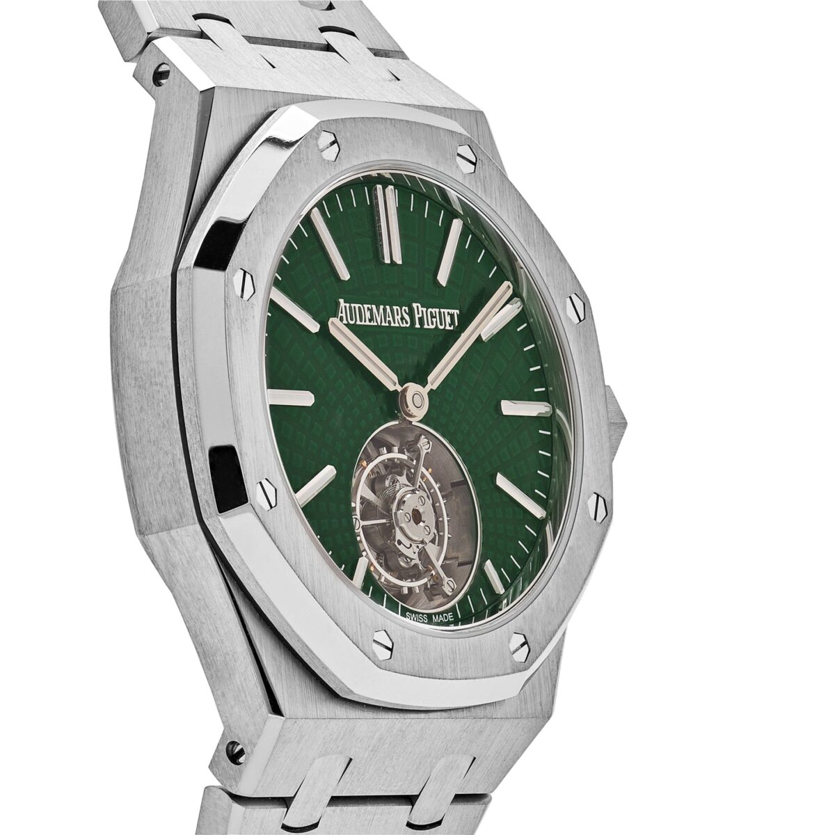 Audemars Piguet Royal Oak Selfwinding Flying Tourbillon Green Dial Limited Edition Replica