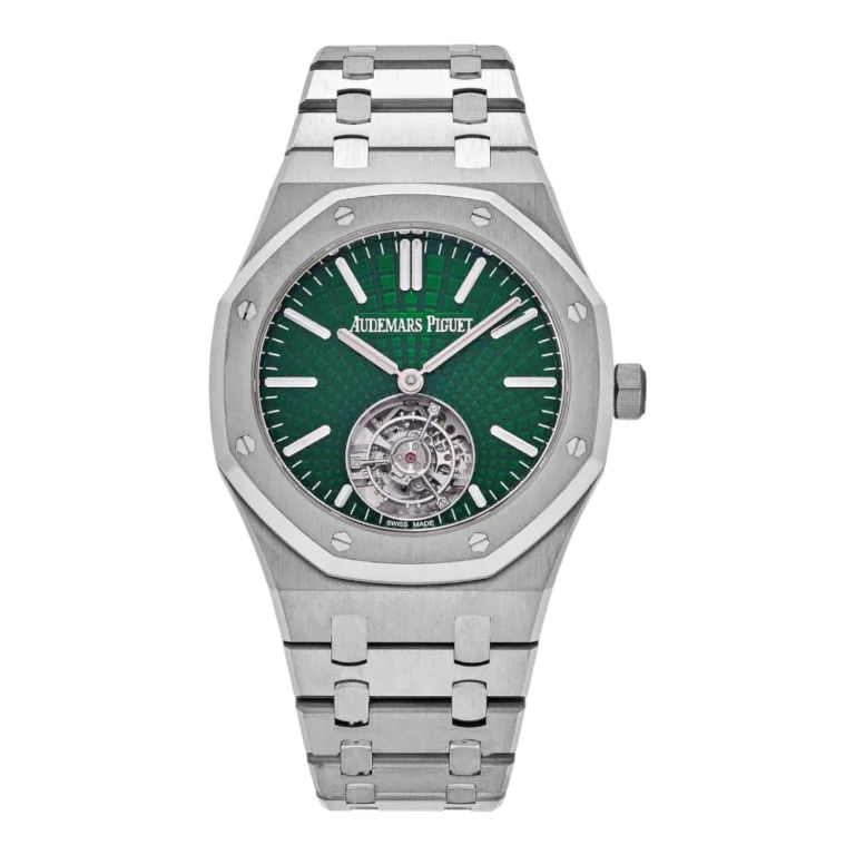 Audemars Piguet Royal Oak Selfwinding Flying Tourbillon Green Dial Limited Edition Replica