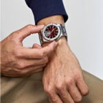 Audemars Piguet Royal Oak Selfwinding Flying Tourbillon Red Burgundy Stainless Steel Replica
