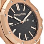 Audemars Piguet Royal Oak Selfwinding Rose Gold 50th Anniversary Black Dial Replica