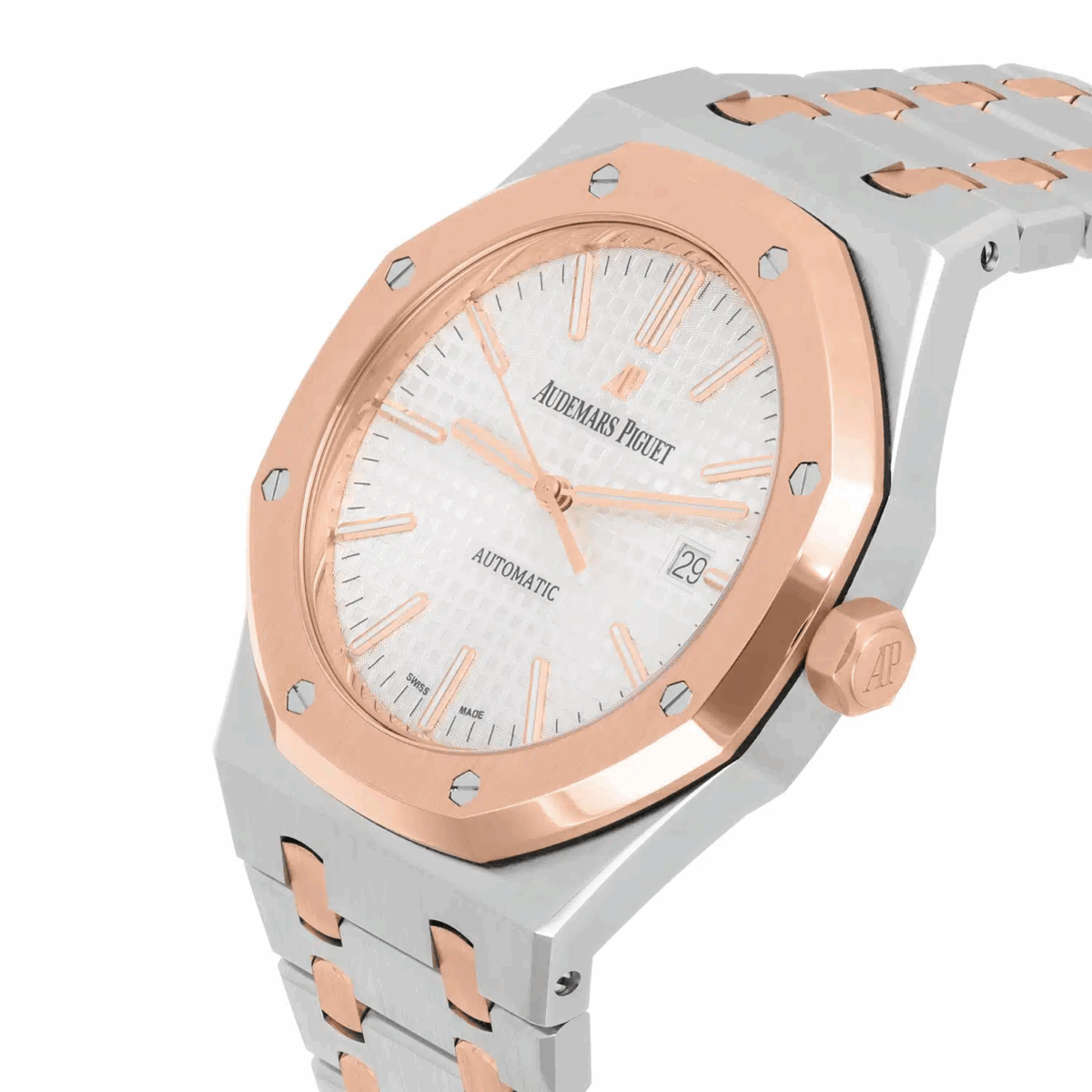 Audemars Piguet Royal Oak Selfwinding Rose Gold & Stainless Steel Watch Replica