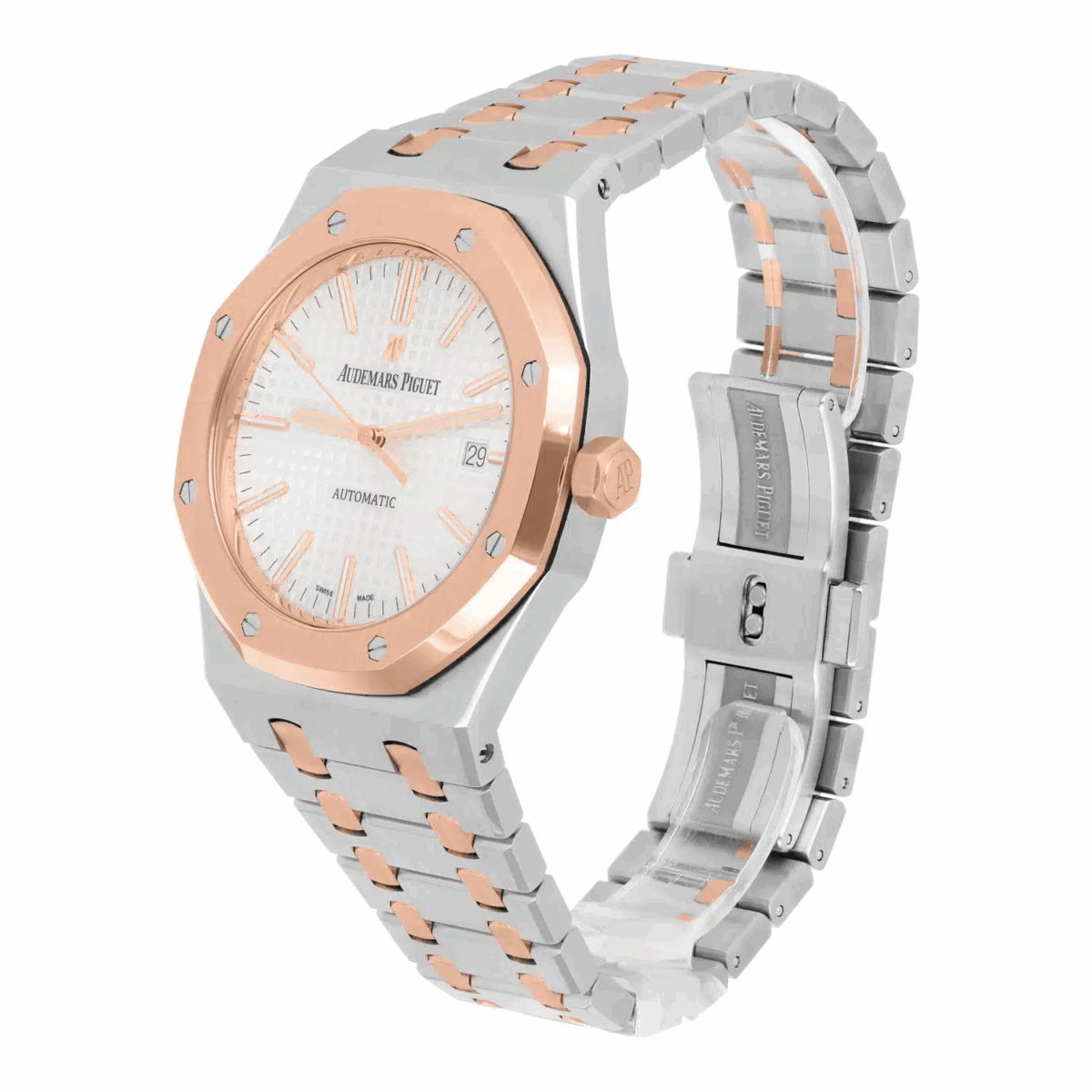 Audemars Piguet Royal Oak Selfwinding Rose Gold & Stainless Steel Watch Replica