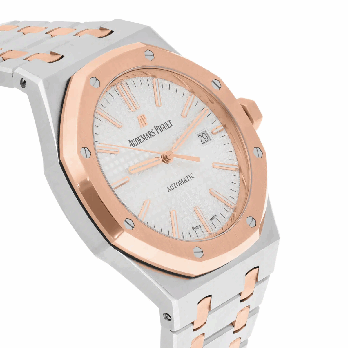 Audemars Piguet Royal Oak Selfwinding Rose Gold & Stainless Steel Watch Replica