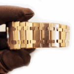 Audemars Piguet Royal Oak Selfwinding Rose Gold with Black Dial Replica