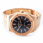 Audemars Piguet Royal Oak Selfwinding Rose Gold with Black Dial Replica