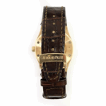 Audemars Piguet Royal Oak Silver Dial 41mm Rose Gold Brown Leather Replica