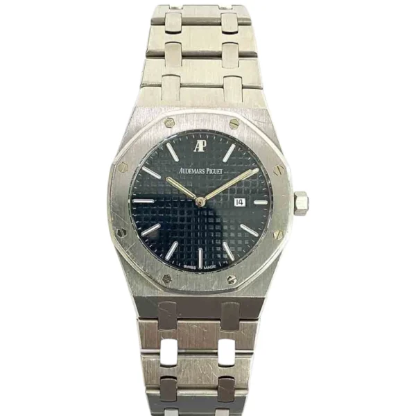Audemars Piguet Royal Oak Stainless Steel Watch Blue Index Dial Replica