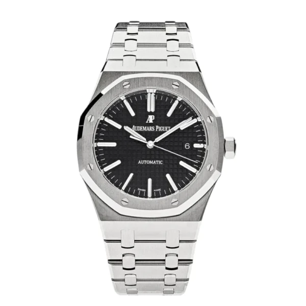 Audemars Piguet Royal Oak Tainless Steel Black Dial Replica