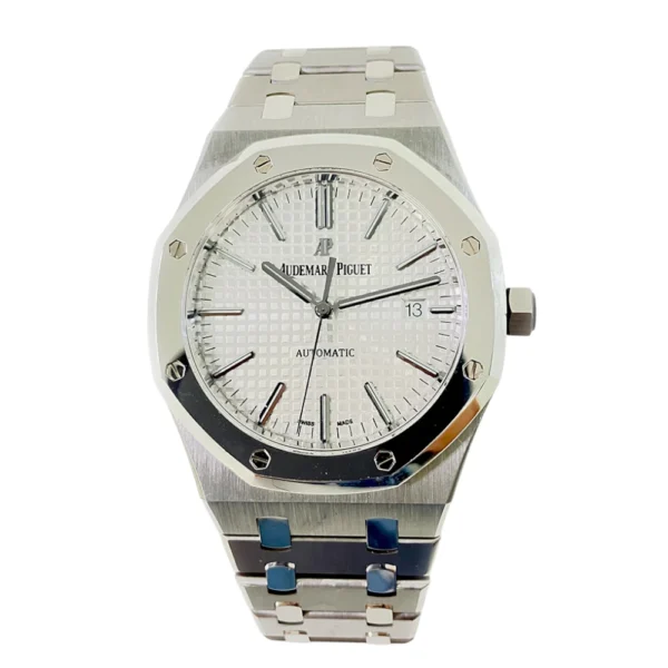 Audemars Piguet Royal Oak Titanium Watch Silver Index Dial Replica