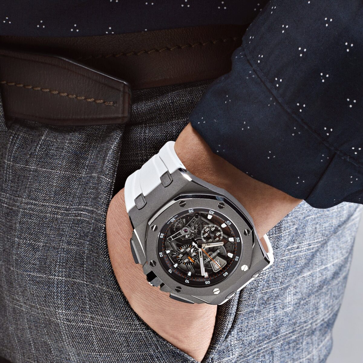 Audemars Piguet Royal Oak Tourbillon Chronograph Titanium Replica