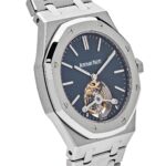 Audemars Piguet Royal Oak Tourbillon Extra-Thin Steel Blue Dial Replica