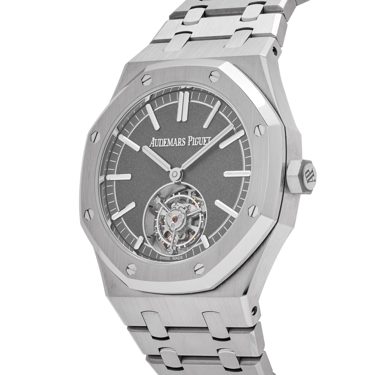 Audemars Piguet Royal Oak Tourbillon Selfwinding Flying Titanium Slate Dial Replica