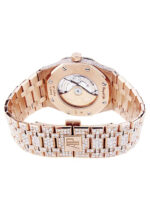 Diamond Audemars Piguet Royal Oak 18K Pink Gold 41 MM Replica