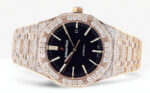 Diamond Audemars Piguet Royal Oak 18K Pink Gold 41 MM Replica