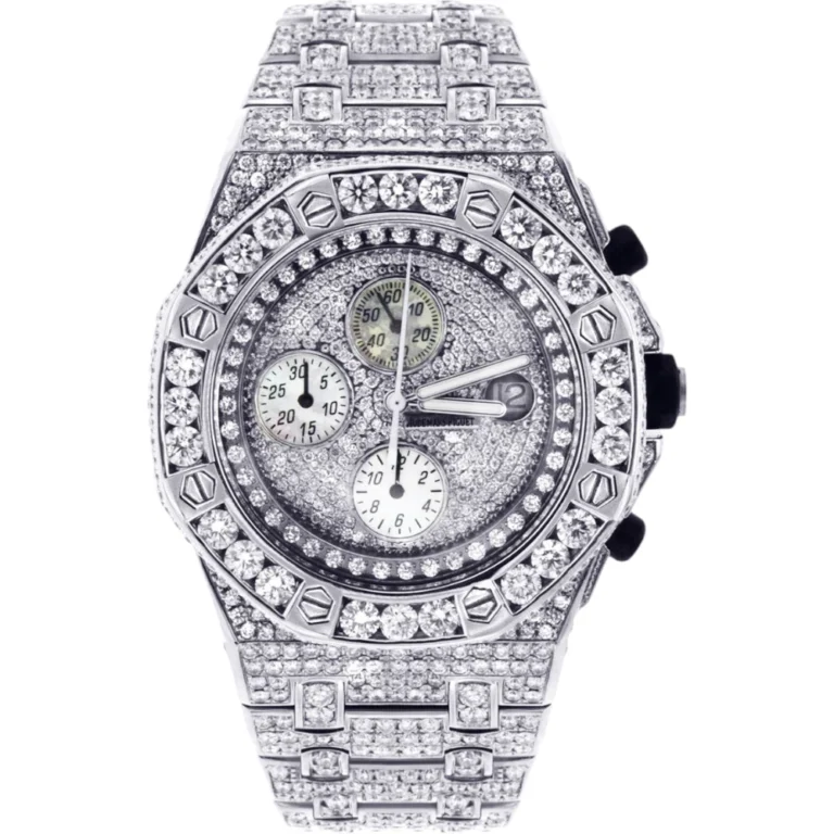 Diamond Audemars Piguet Royal Oak Offshore Stainless Steel 42 MM Replica