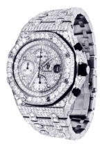 Diamond Audemars Piguet Royal Oak Offshore Stainless Steel 42 MM Replica