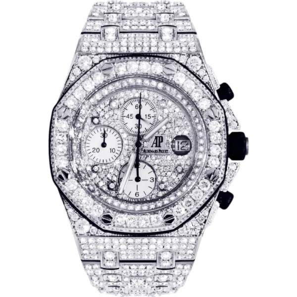 Diamond Audemars Piguet Royal Oak Offshore Stainless Steel 42 MM Replica