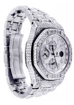Diamond Audemars Piguet Royal Oak Offshore Stainless Steel 42 Mm Replica