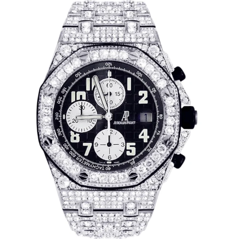 Diamond Audemars Piguet Royal Oak Offshore Stainless Steel 42 MM Replica