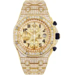 Diamond Audemars Piguet Royal Oak Offshore18K Yellow Gold 42 MM Replica
