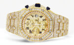 Diamond Audemars Piguet Royal Oak Offshore18K Yellow Gold 42 MM Replica