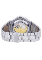 Diamond Patek Philippe Nautilus Stainless Steel Replica