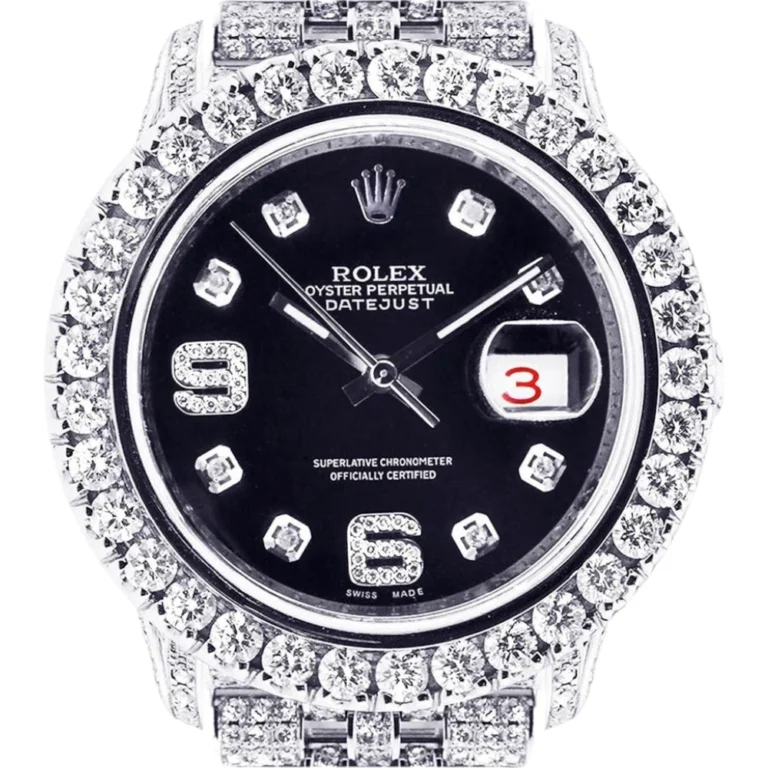 Diamond Rolex Datejust Stainless Steel 36 MM Replica